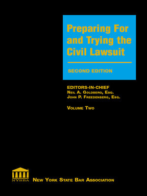 cover image of Preparing For and Trying the Civil Lawsuit